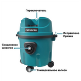 Wet/Dry Cordless Vacuum Cleaner 10L Barrel Dust Collector Portable Home Car Use Cleaning Power Tool For Makita 18V Battery