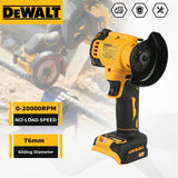 DEWALT DCS438 20V 3 Inch Brushless Cordless Cut Off Tool Mini Angle Grinder for Metal Tile Cutting Polishing