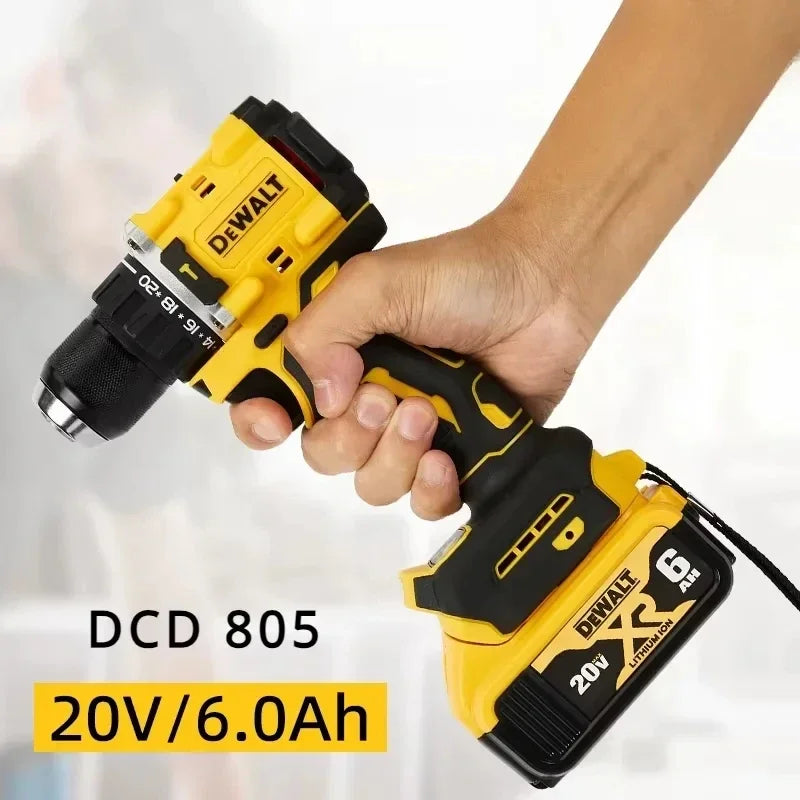 Dewalt 20v Battery, 20v MAX 5Ah 6Ah Battery DCB200 DCB206 DCB205 DCB184 DCD805 for Dewalt Power Tool Replacement Battery