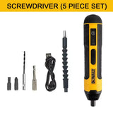 DEWALT Cordless Electric Screwdriver HT422 3.6V 5N.m Torque 1/4" Hex Chuck 1300mAh Li-ion Battery Rechargeable For HomeDIYRepair