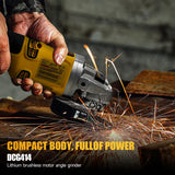 M-WALK Brushless Cordless Electric Angle Grinder 125mm Polishing Grinding Machine Cutting Power Tools For Dewalt 18/20V Battery