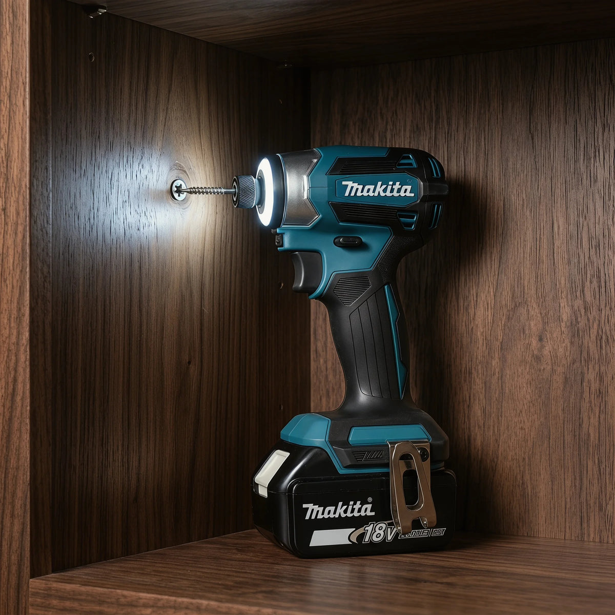 Makita Blue DTD173 18V Lithium Brushless Cordless Bare Tool Household Impact Driver For Wood DIY Furniture Fastening Jobs