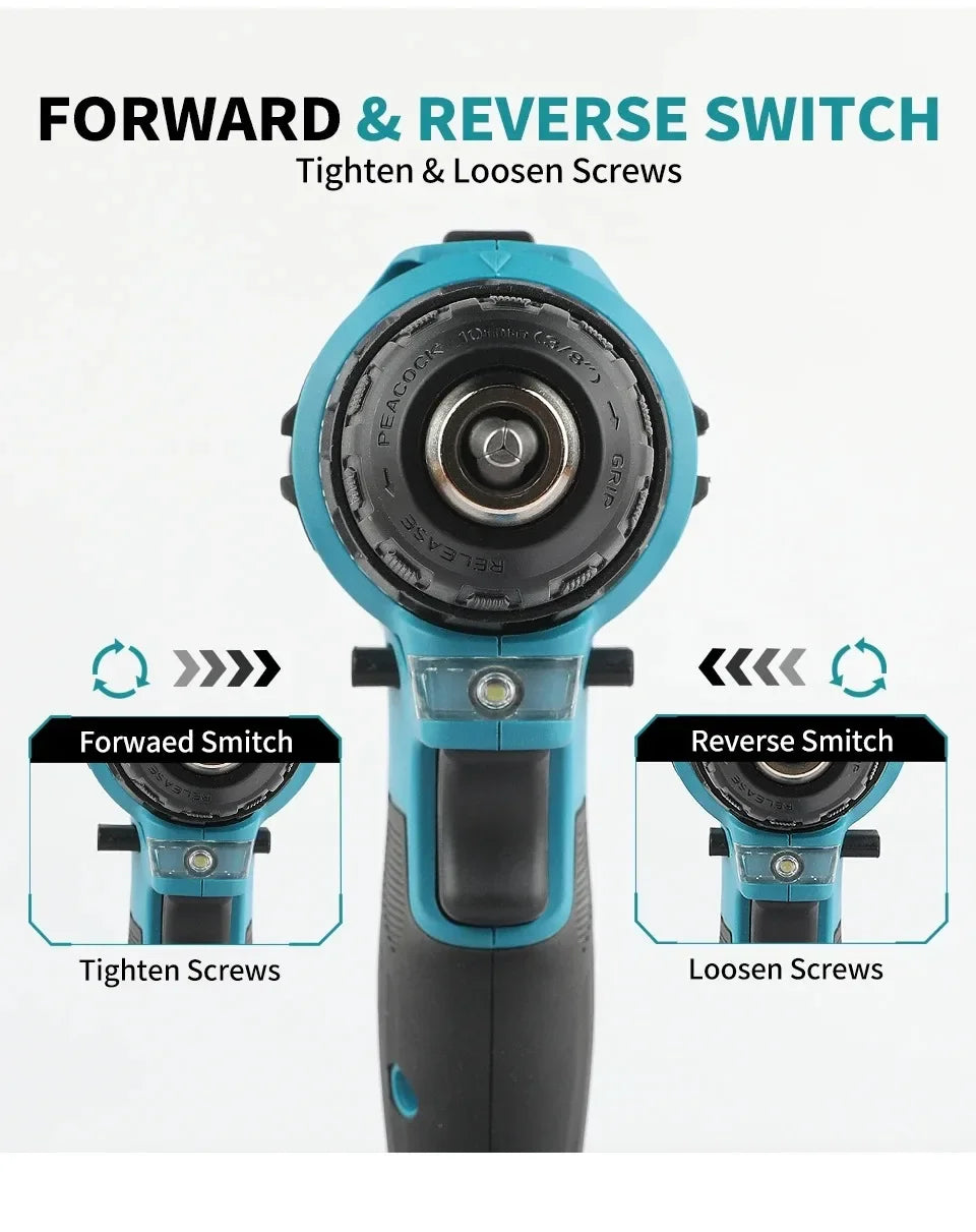 Makita DDF487 18V Brushless Cordless Drill Driver 60N Torque For Makita Battery For Furniture Assembly And Fitting Brackets