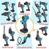 1Pcs Brushless Electric Treasure Multitool Tools Electric Screwdriver Drill Polisher Reciprocating Saw Power Tool Accessory