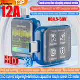 T3P Touch Control Gravity Sensor Digital Voltmeter Ammeter Charge Power Capacity Protocol Automatic Detection USB Tester
