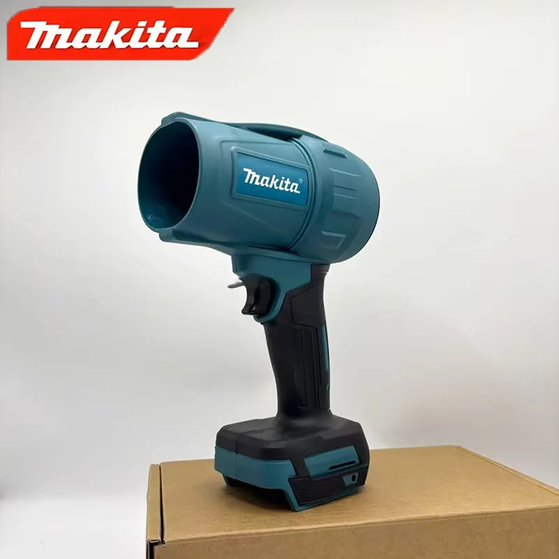 Makita Brushless 2000W Electric Turbo Blower Jet Fan 200M/S Violent Car Dryer Snow Dust Blowing Tool For Makita 18V Battery Pin