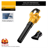 Yard Leaf Removal Storm Machine 6-Speed Adjustable Blower Power Tools for Dewalt 20v Battery Pin 32000rpm Cordless Leaf Blower