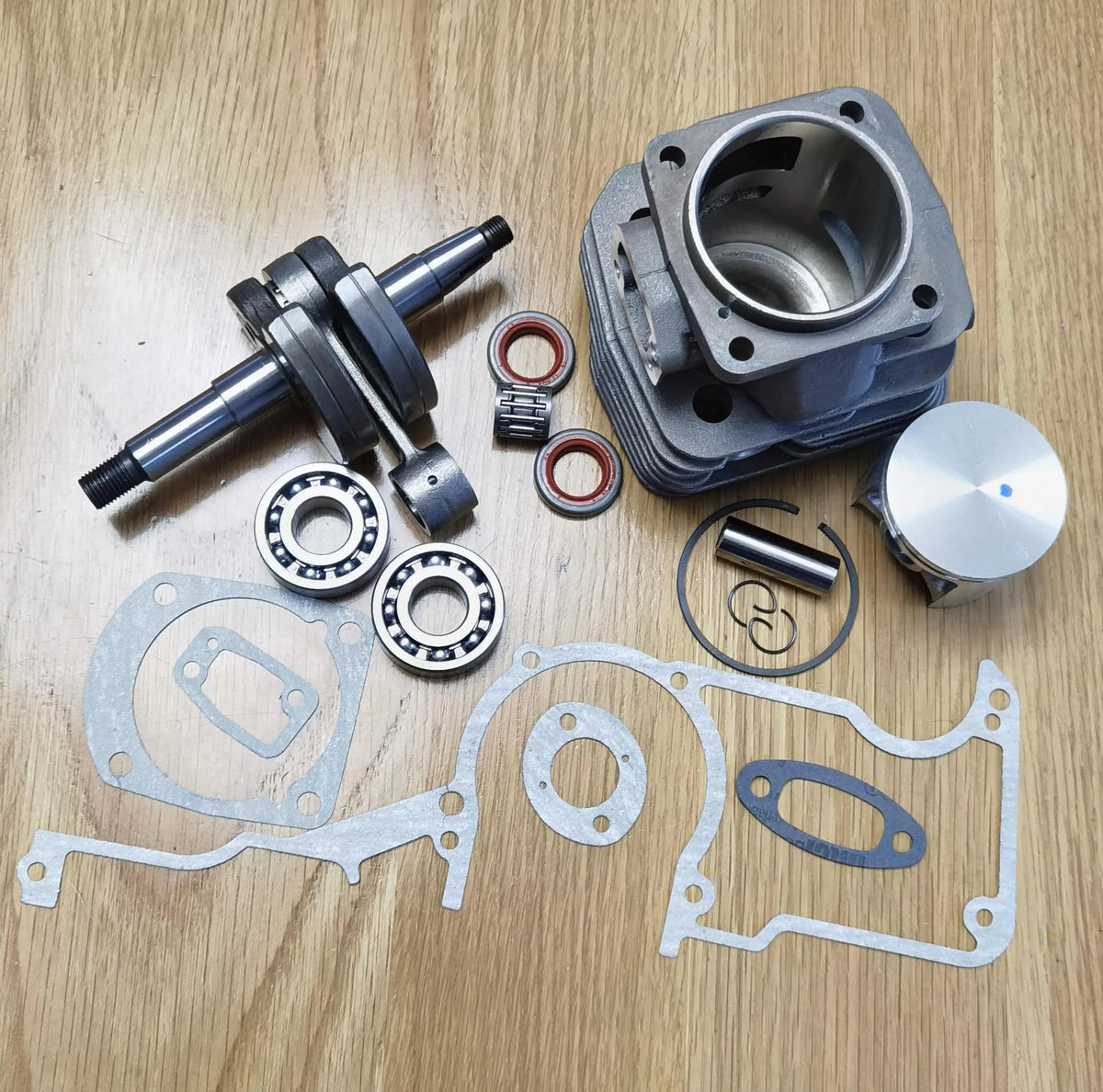 288 Cylinder Piston Kit With Crankshaft And Bearings Oil Seals Gaskets Assembly Fits Husqvarna 281 181 Chainsaw Accessories