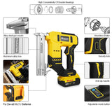 Electric Goddess Brushless Electric Nail Gun Cordless Brad Nail Gun Woodwork Nailing For Makita/Dewalt/Milwaukee 20V Battery Pin