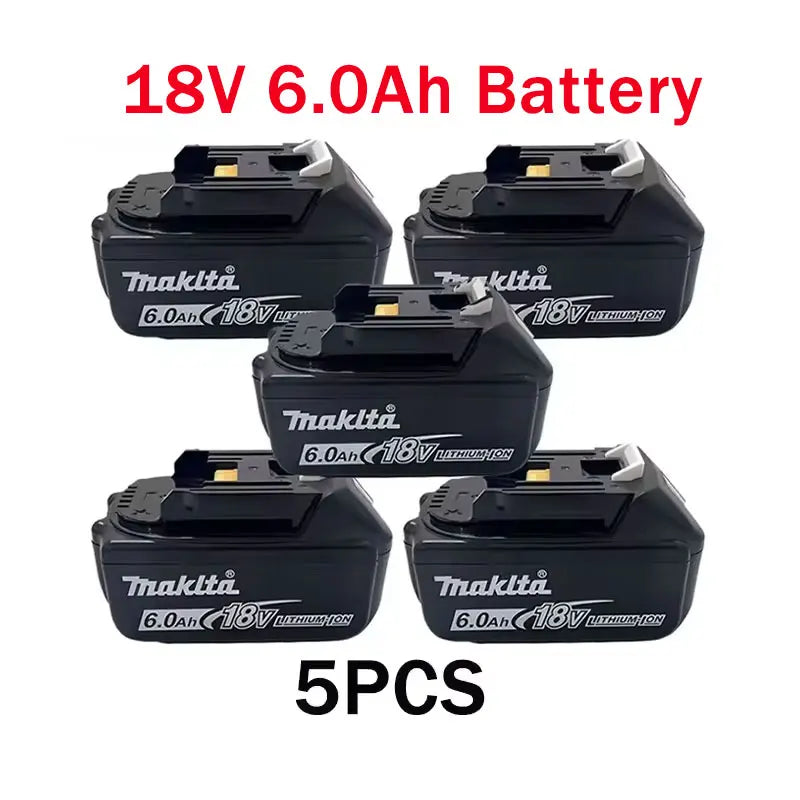 Makita 18V Mini Air Compressor 130PSI 830KPA With LED Light 30-65L Car Electric Air Pump Auto Inflatable Tire Inflator