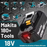 Makita Original Lithium Ion Rechargeable Battery 18V 6000mAh 18v Replacement Batteries BL1860 BL1830 BL1850 BL1860B. .