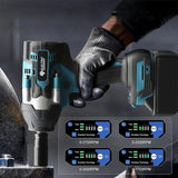 Electric Goddess Brushless Electric Impact Wrench Cordless Electric Wrench 1/2 inch for Makita 18V Battery Pin Screwdriver Tool