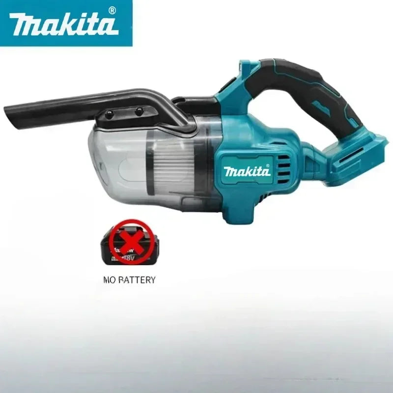 Makita Cordless Handheld Vacuum Cleaner 0.7L Capacity For Sofa Mattress Crumbs And Family Room Dust Cleanup Under Furniture