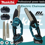 Makita Cordless Mini Electric Chainsaw 18V Brushless Handheld Pruning Saw Compatible with Makita 18V Battery for Branch Cutting