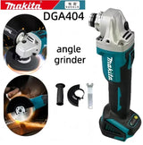 Makita DGA404 125mm Brushless Angle Grinder Cordless 8500RPM Metal Cutting Grinding Polishing Compatible with 18V Battery