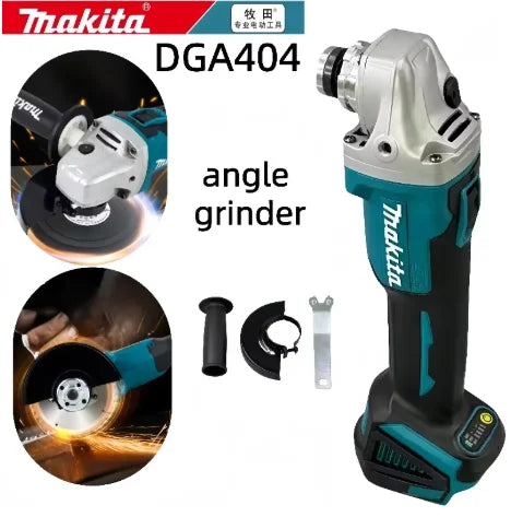 Makita DGA404 125mm Brushless Angle Grinder Cordless 8500RPM Metal Cutting Grinding Polishing Compatible with 18V Battery