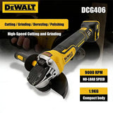 DEWALT DCG406 20V MAX XR Cordless Brushless 125mm Angle Grinder Bare Tool for Efficient Cutting Polishing And Grinding