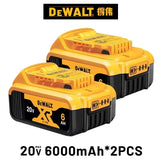 Dewalt 20v Battery DCB206 echargeable Lithium Ion ,Dewalt Battery DCB200 DCB205 DCB606 DCB609 DCB182 Power Tool Replacement