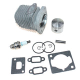 Cylinder Piston Kit 32.2mm Fits For Echo SHC-1700 SHC-2100 SRM-2100 SRM-2100SB SRM-2110 SRM-2305 SV-4B TC-2100 TT-21A WP-1000