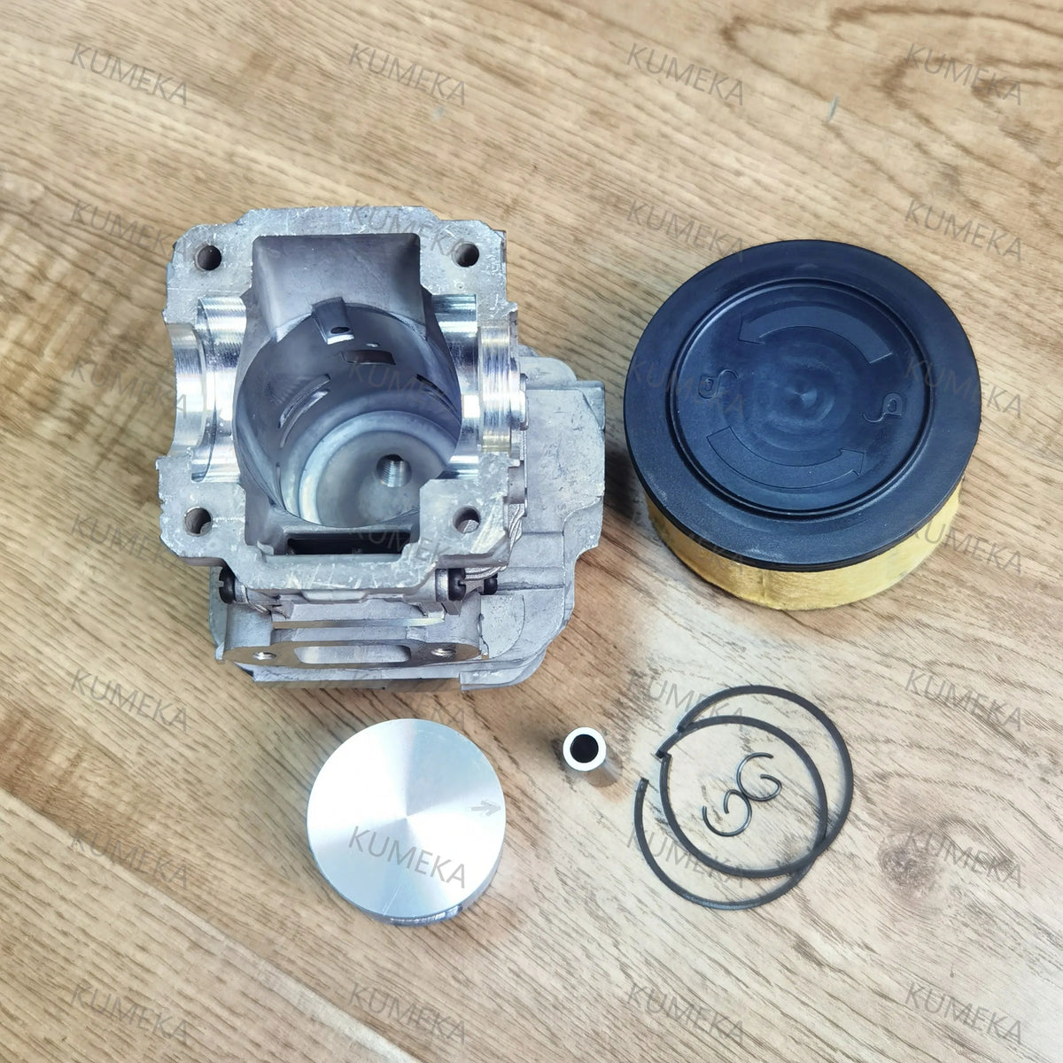 KUMEKA MS251 Cylinder 44MM With Air Filter Set Fits For Stihl MS251 Chainsaw Accessories