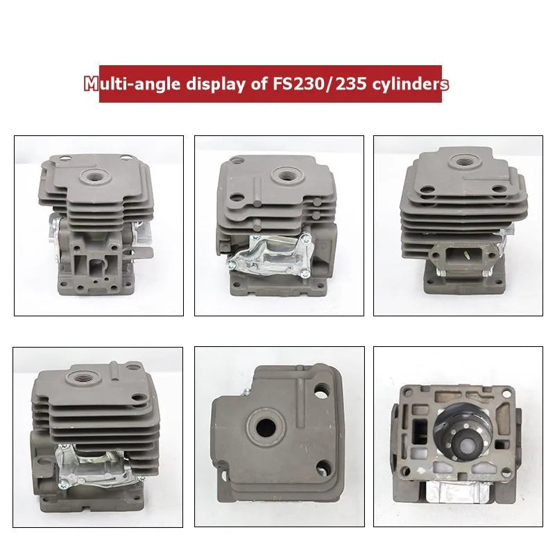 Piston Sleeve Cylinder Kit For Stihl FS230 FS235R Cylinder Assembly Brush Cutter
