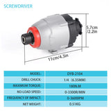 1Pcs Brushless Electric Treasure Multitool Tools Electric Screwdriver Drill Polisher Reciprocating Saw Power Tool Accessory