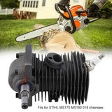 Cylinder Piston Crankshaft Engine Motor 38MM Cylinder Piston Crankshaft for MS170 MS180 018 Chainsaw Engine Motor Cylinder