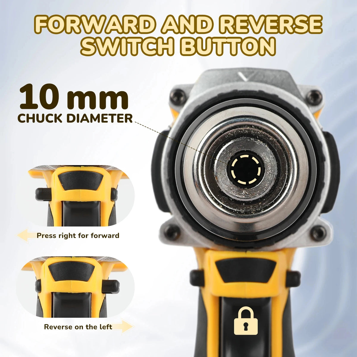 '2026 New!' DEWALT DCD805 Brushless Compact Percussion Drill Rechargeable Lithium Battery 20V Electric Multi-Function Drill