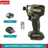 Makita Lithium Screwdriver New Dtd173 Impact Screwdriver Set Household Electric Screwdriver Electric Hand Drill(with battery)