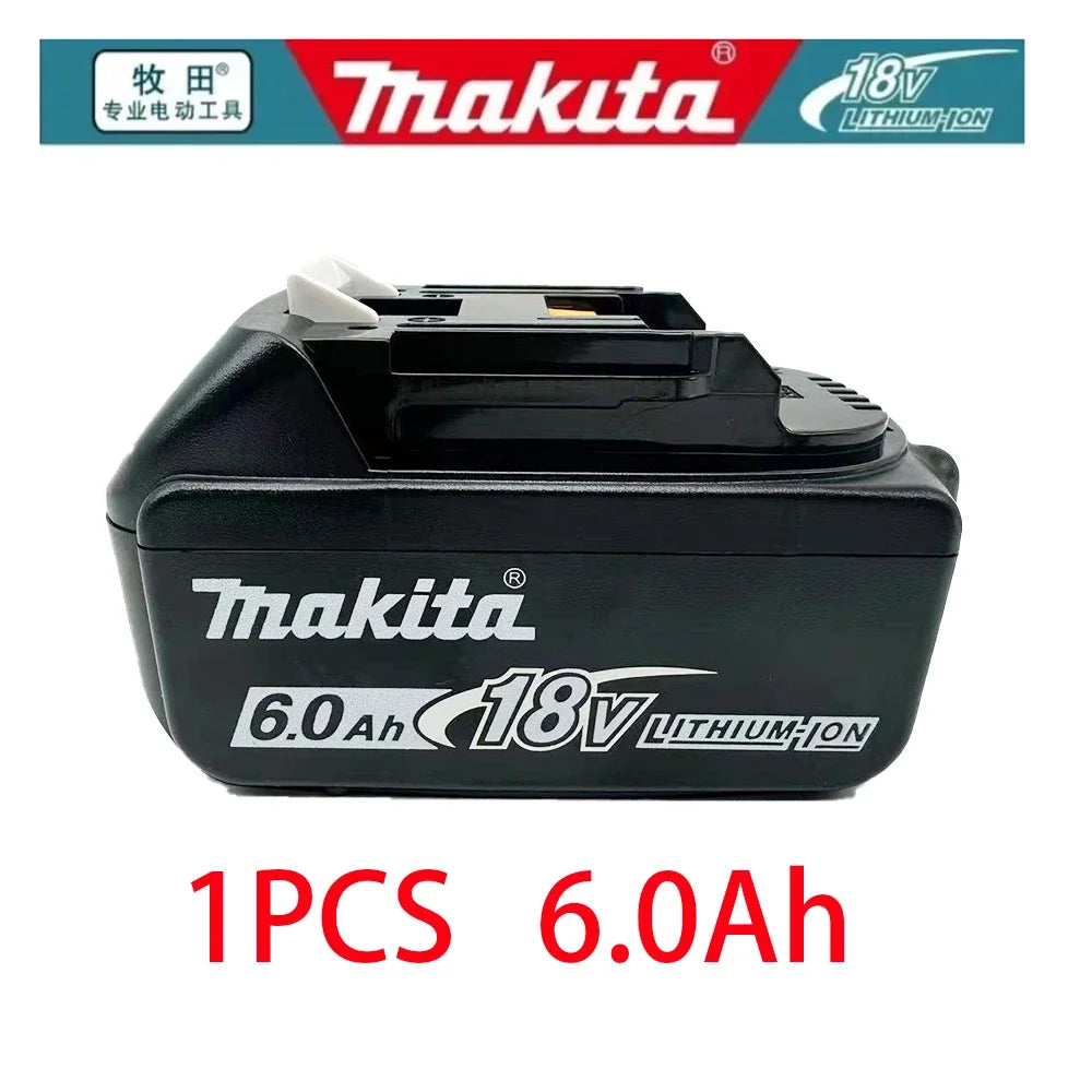Makita DTD173 Brushless Impact Driver Rechargeable Screwdriver Drills Cordless Power Tools 18V BL Motor Tools Battery 18V6.0Ah