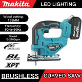 Makita DJV182 18V Cordless Jig Saw 2700rpm Power For Cutting Plywood Sheets During Custom Closet Shelf Installation Projects