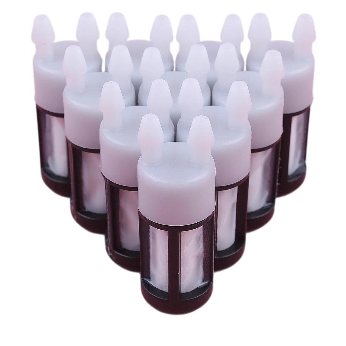 20pcs Dual Port Fuel Filter For Stihl BR500 BR550 BR600 BR420 BR400 BR380 BR320 BR340 Blower Replace Part 4282 007 3600
