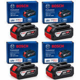 Bosch 18V 6.0Ah Lightweight Compact Genuine Battery for DIY Home Repair Fits BAT609G BAT610G GSR18V-LI Tools
