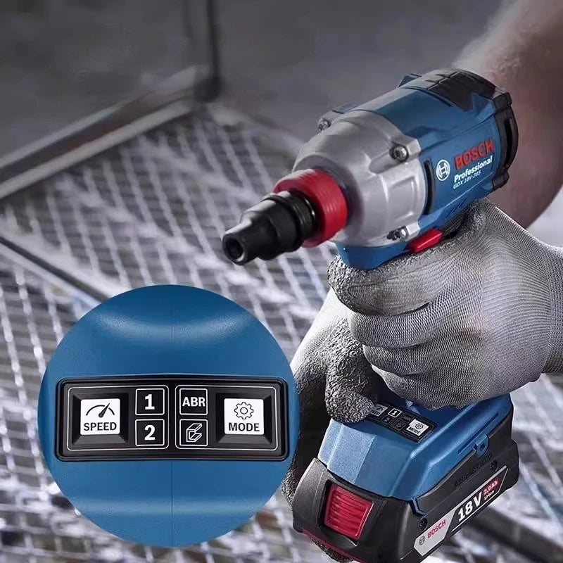 Bosch GDX 18V-285 Cordless Impact Driver/Wrench Bosch Professional Power Tools AmpShare 18V Impact Tool 1/4" Hex Drive
