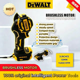 Cordless Mini Angle Grinder DEWALT 3 Inch Polishing Grinding Machine Electric Cutting Power Tool for 18V 20V Battery