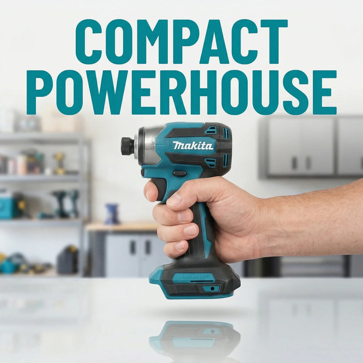 Makita 18V Brushless Bare Impact Driver DTD173 T Mode Ring LED Light For Car Repair Tire Removal Auto Maintenance No Battery