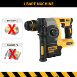 DEWALT DCH273 20V MAX Brushless SDS‑Plus Rotary Hammer Drill L‑Shape Cordless Percussion Drill, Tool Only No Battery