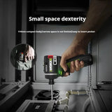 WORX WU139 Brushless Screwdriver Portable Cordless Drill 50N.m 1/4inch Electric Drill 12V Battery Mini Drill for Tight Spaces