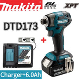 Makita DTD173 18V Cordless Impact Driver LXT BL Brushless Motor Electric Drill Wood/Bolt/T-Mode 180 N·M Rechargeable Power Tools