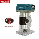 Makita DRT50 18V Cordless Brushless Trimmer Slotting Tool For Furniture Edge Finishing And Cabinet Fabrication Tasks