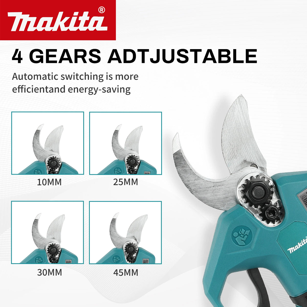 Makita Brushless Electric Pruning Shears Cordless Fruit Tree Branches Scissors Power Tool For Makita 18V Battery