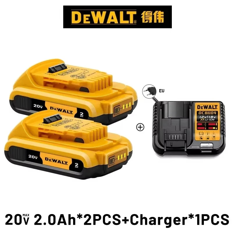 100% Original DeWalt Battery 20V XR 60V 9.0Ah 6.0Ah 5.0Ah DCB206 DCB209 DCB200 DCB205 DCB184 DCB181 For 20V Dewalt Power Tools