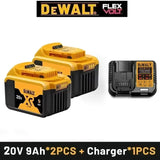 100% Original Dewalt 20V 9000mAh Power Tool Battery DCB206 DCB205 DCB200 DCF887 DCG405 DCD791 DCF922 DCF850 DCD805 Tool Battery