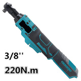 220/1050/1100N.M Cordless Ratchet Wrench 3/8'' 1/2'' Electric Driver Removal Screw Nut Power Tools For Makita 18V Battery
