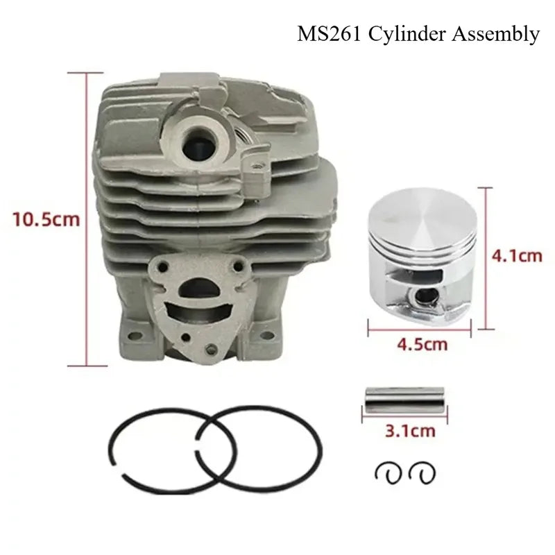 Cylinder Kits 11410201200 for STIHL MS261 Chainsaw Cylinder Gasket Oil Seal Ball Bearing Garden Power Tool Replacement Parts