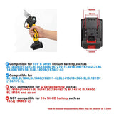 Cordless Brushless Electric Pruning Shears LED Display for Makita 18V Battery Pin Professional Electric Garden Scissors