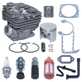 47mm Cylinder Piston Gasket Kit For Stihl MS361 MS 361 Decompression Valve Chainsaw Replacement Spare Tool Part
