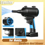 Cordless Air Blower Turbo Jet For Makita 18V Battery 300M/S Wind Speed Handheld Portable Electric Leaf Blower Dust Blowing Tool