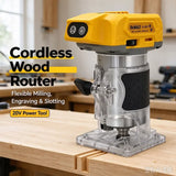 Dewalt 33000RPM Brushless Electric Trimmer Cordless Woodworking Trimming Machine Wood Router Milling Engraving Slotting Machine