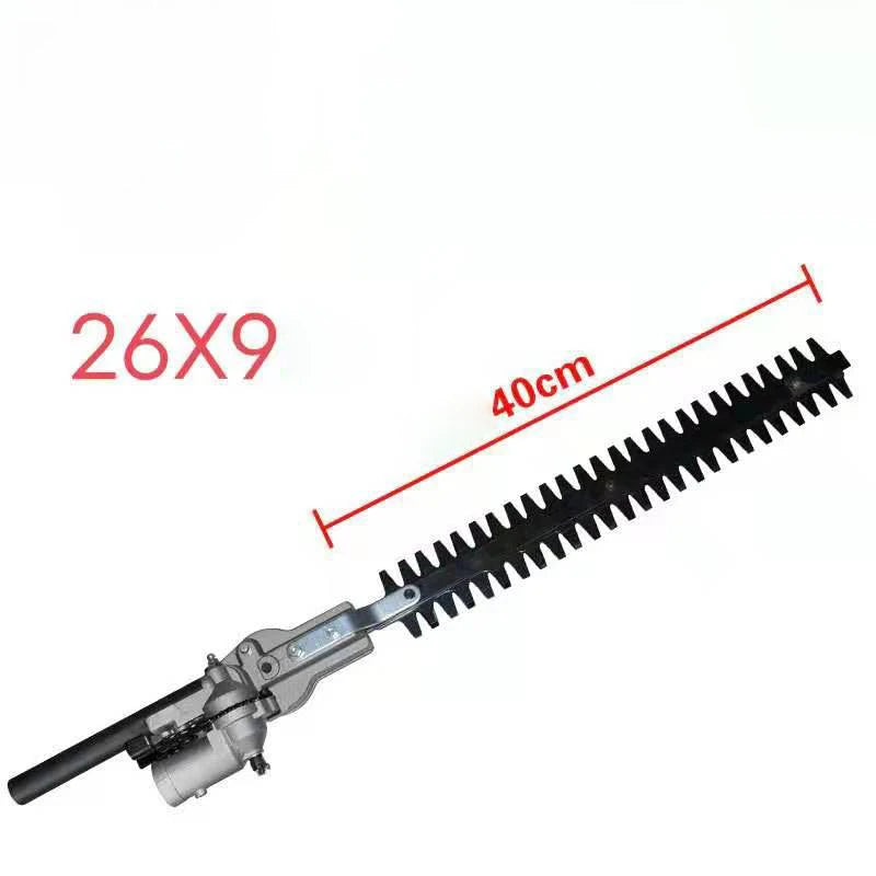 26mm 28mm 9 Teeth 7T Lawn Mower Accessories Universal High Branch Hedge Shears Trimmer Garden Pruning Tools Gear Box Head Assy